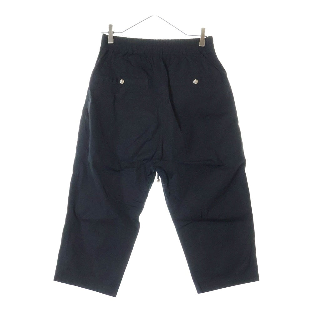 Rick Owens(リックオウエンス) 20SS Drawstring Cropped Pants ドローストリング クロップドパンツ ブラック RU20S7376-TE