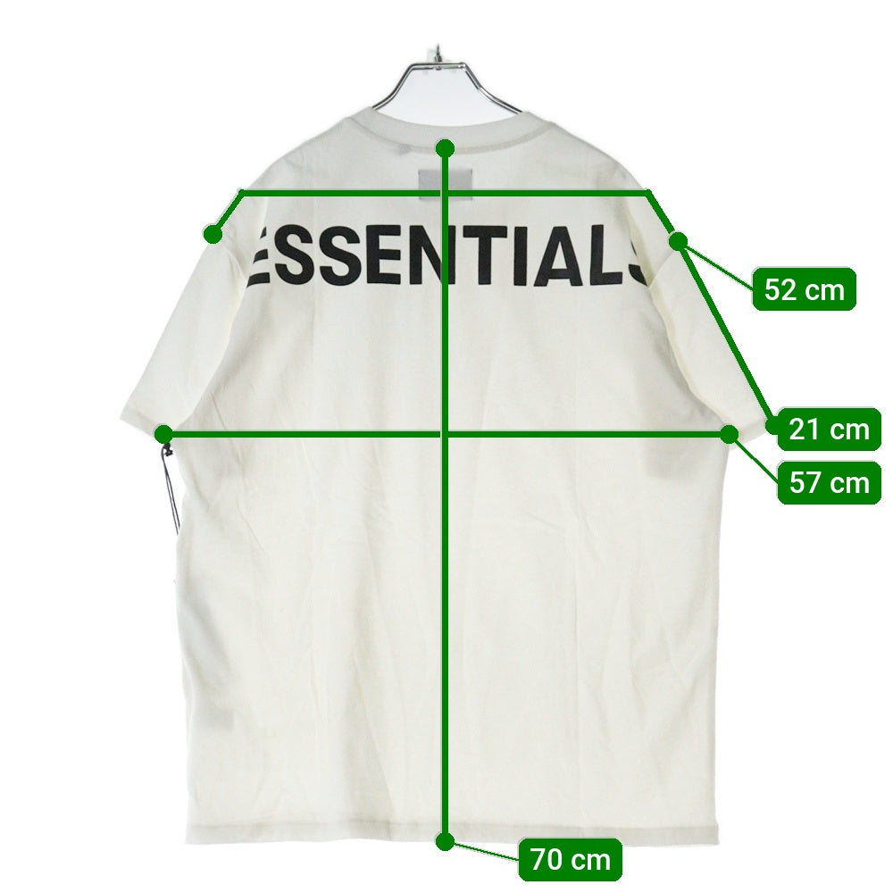 FEAR OF GOD ESSENTIALS(フィアオブゴッド エッセンシャルズ) S/S T-SHIRT バックロゴ 半袖Tシャツ ホワイト
