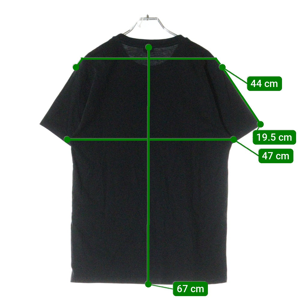 LOEWE(ロエベ) T-Shirt アナグラム ロゴ刺繍 半袖Tシャツ ブラック H6299000CR