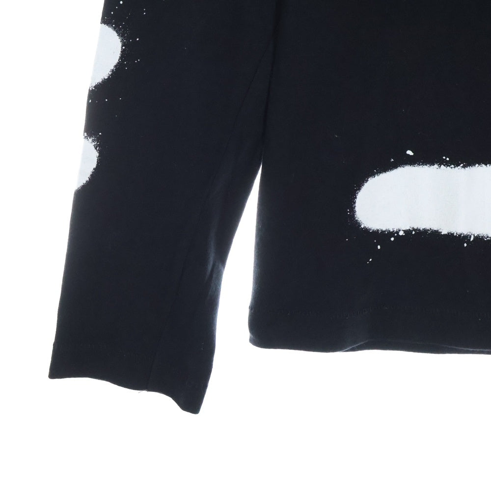 OFF-WHITE(オフホワイト) 17SS Mirror Mirror L/S T-Shirt 長袖Tシャツ ロンT ブラック