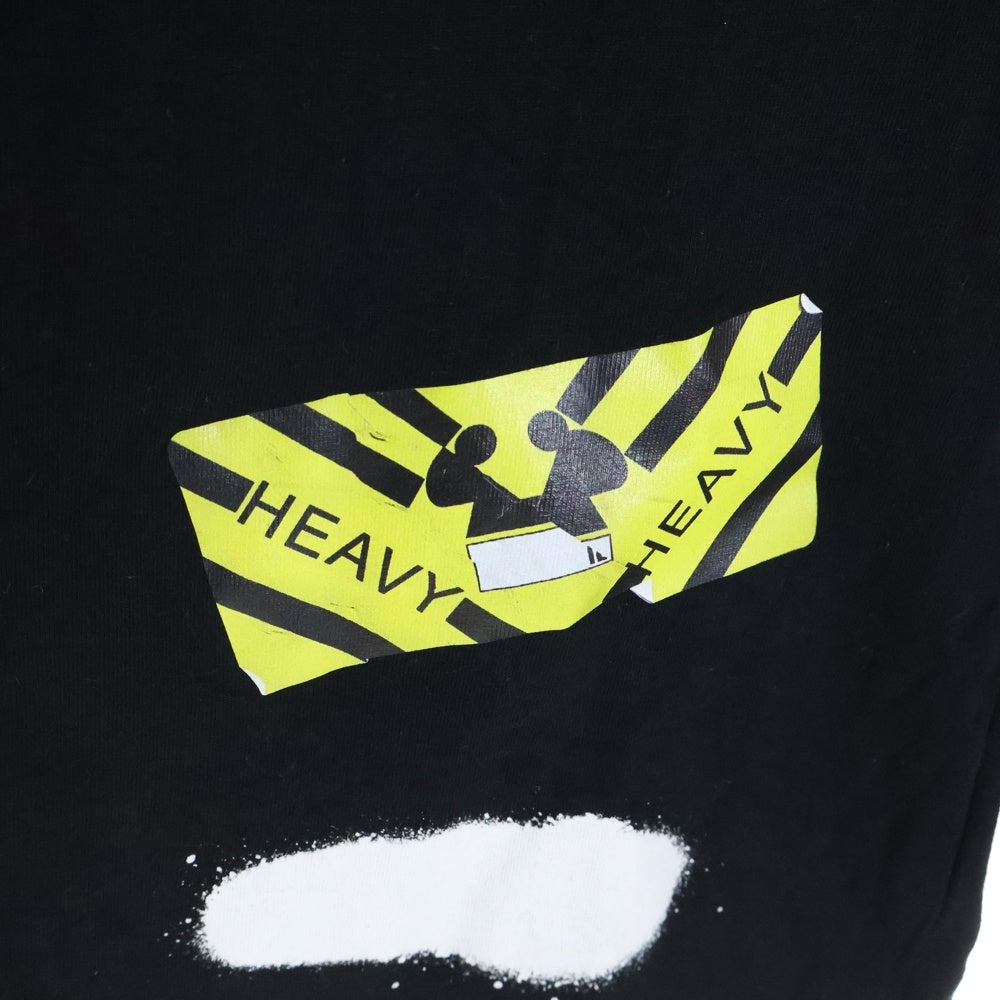 OFF-WHITE(オフホワイト) 17SS Mirror Mirror L/S T-Shirt 長袖Tシャツ ロンT ブラック