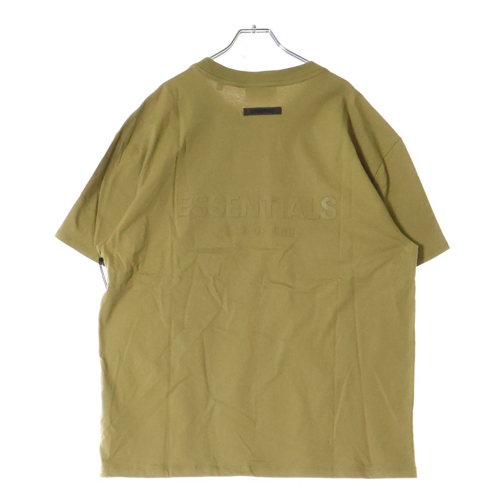 FEAR OF GOD ESSENTIALS(フィアオブゴッド エッセンシャルズ) S/S T-SHIRT バックラバーロゴ 半袖Tシャツ ブラウン