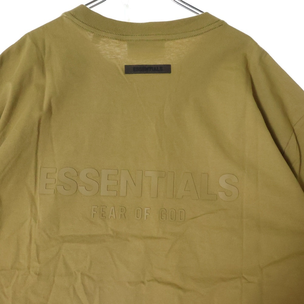 FEAR OF GOD ESSENTIALS(フィアオブゴッド エッセンシャルズ) S/S T-SHIRT バックラバーロゴ 半袖Tシャツ ブラウン