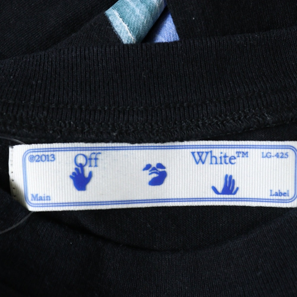 OFF-WHITE(オフホワイト) 20SS Marker Over T-Shirt オーバーサイズ半袖Tシャツ ブラック OMAA038E20JER002