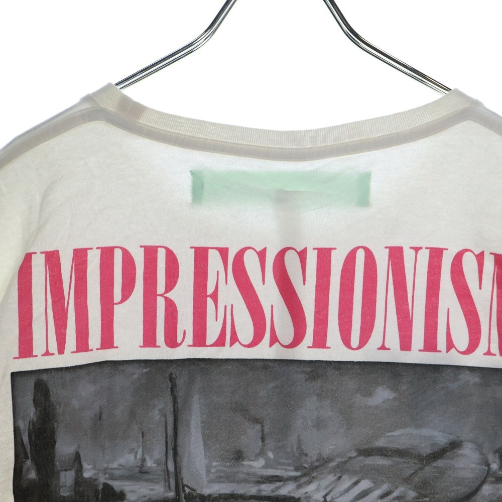 OFF-WHITE(オフホワイト) 19SS Boat Over T-Shirt オーバーサイズ半袖Tシャツ ホワイト OMAA038R19185011