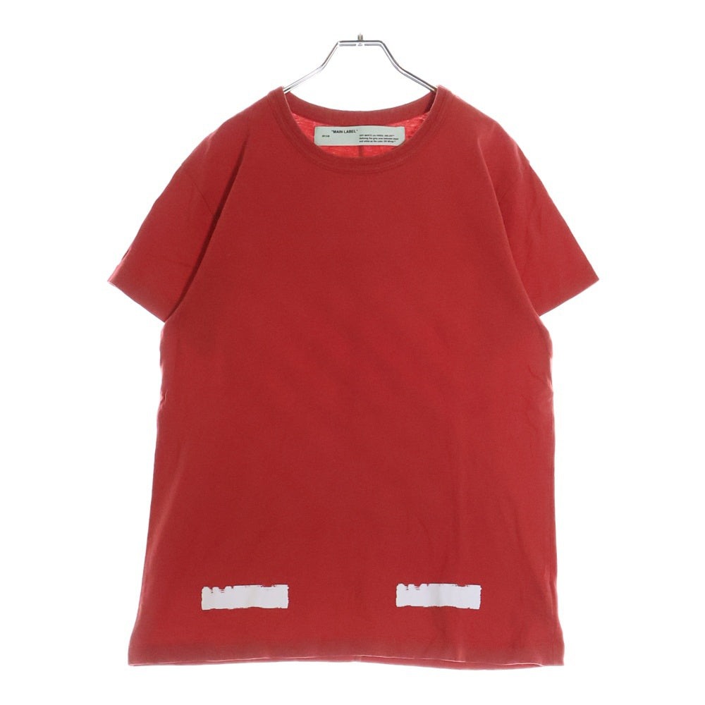 OFF-WHITE(オフホワイト) 17SS T-Shirt 半袖Tシャツ レッド