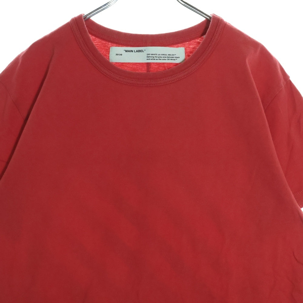 OFF-WHITE(オフホワイト) 17SS T-Shirt 半袖Tシャツ レッド