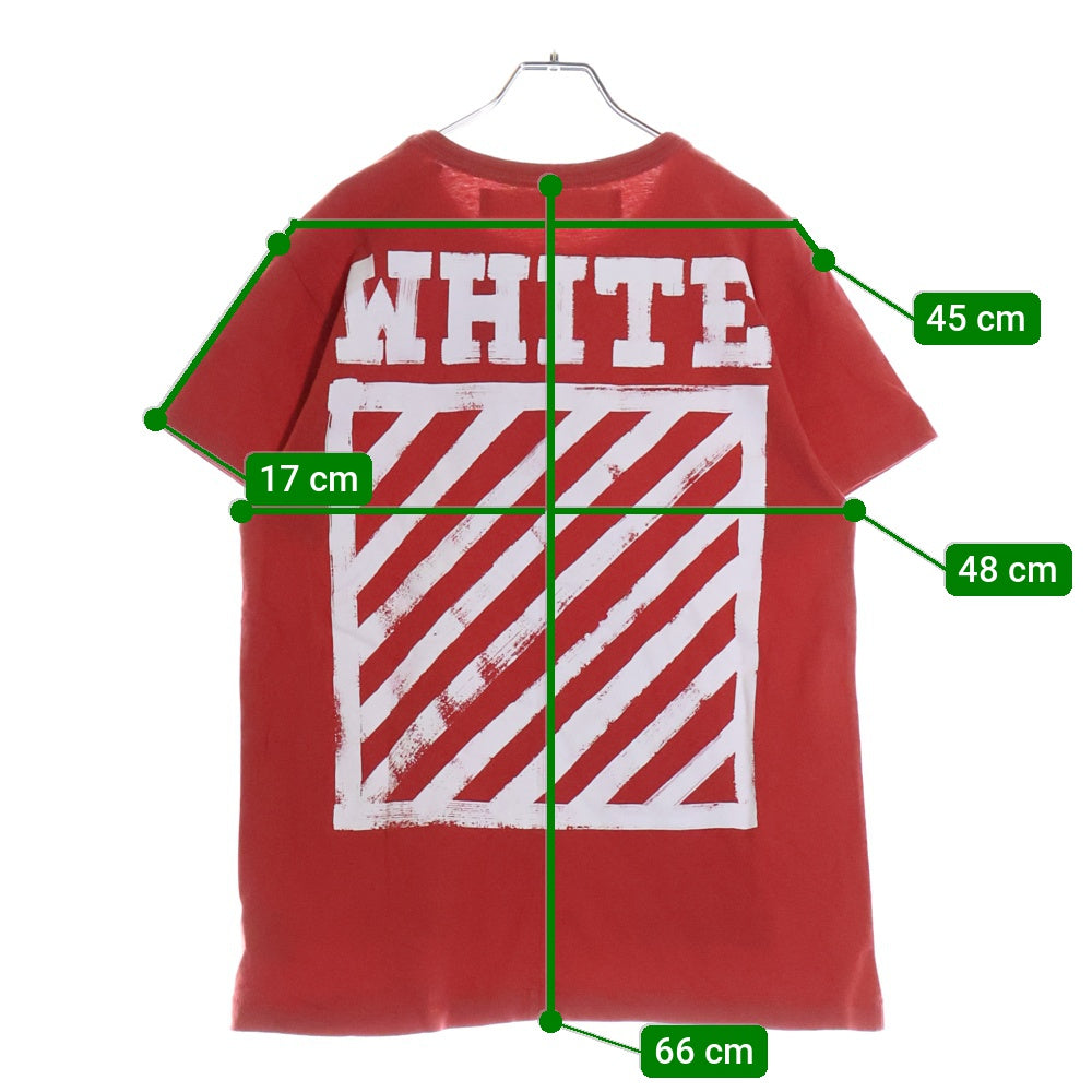 OFF-WHITE(オフホワイト) 17SS T-Shirt 半袖Tシャツ レッド
