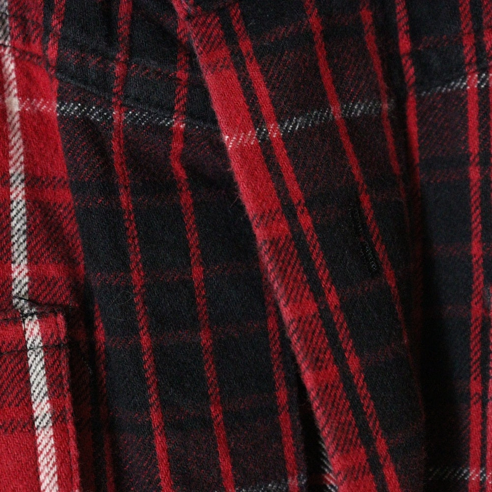 OFF-WHITE(オフホワイト) 16SS Check Shirt 長袖チェックシャツ ネルシャツ レッド OMBB037R19B97009
