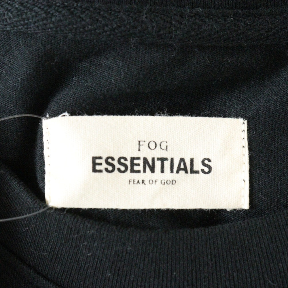 FEAR OF GOD ESSENTIALS(フィアオブゴッド エッセンシャルズ) S/S T-SHIRT バックロゴ 半袖Tシャツ ブラック
