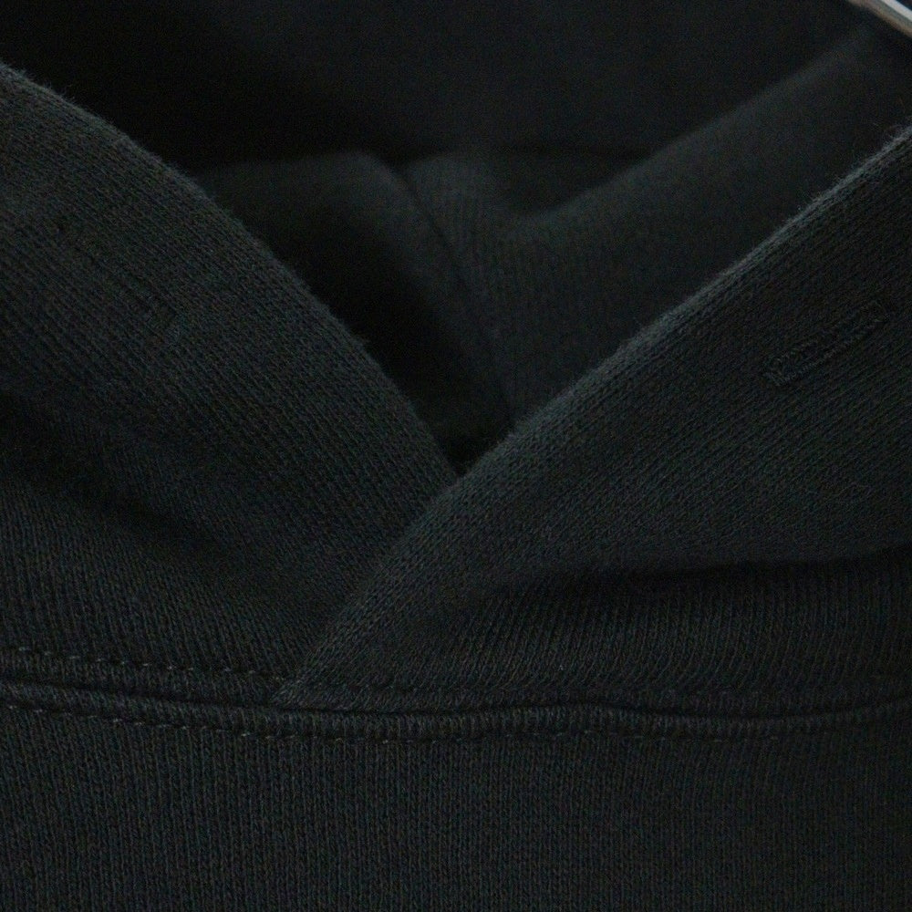 FEAR OF GOD ESSENTIALS(フィアオブゴッド エッセンシャルズ) HOODIE バックフラワーフォトプリント プルオーバースウェットパーカー フーディー ブラック