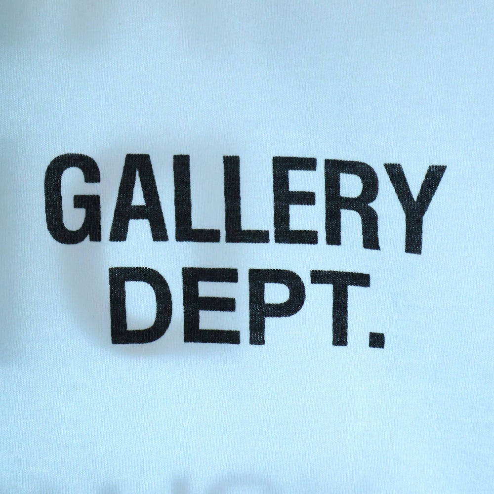GALLERY DEPT.(ギャラリーデプト) Souvenir T-Shirt ロゴプリント半袖Tシャツ ブルー