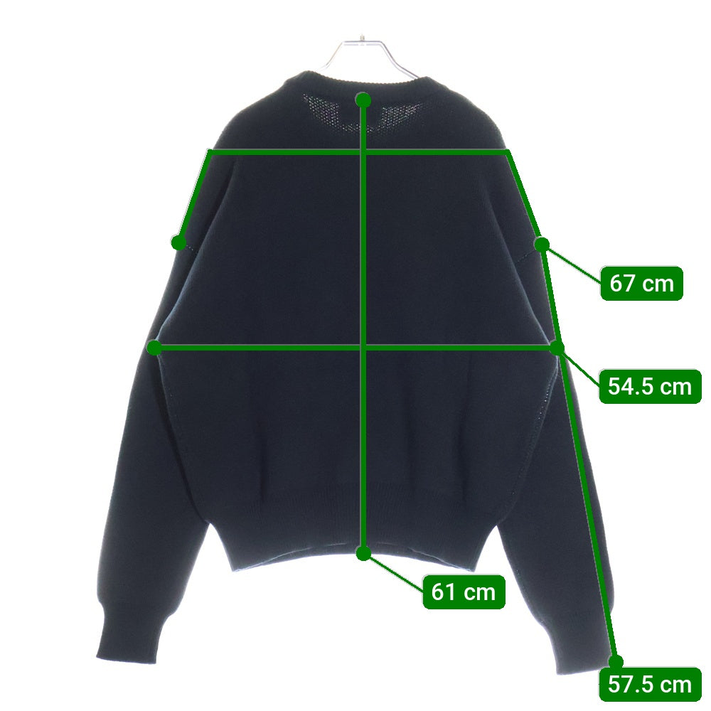 FEAR OF GOD ESSENTIALS(フィアオブゴッド エッセンシャルズ) KNIT SWEATER クルーネックニットセーター ブラック