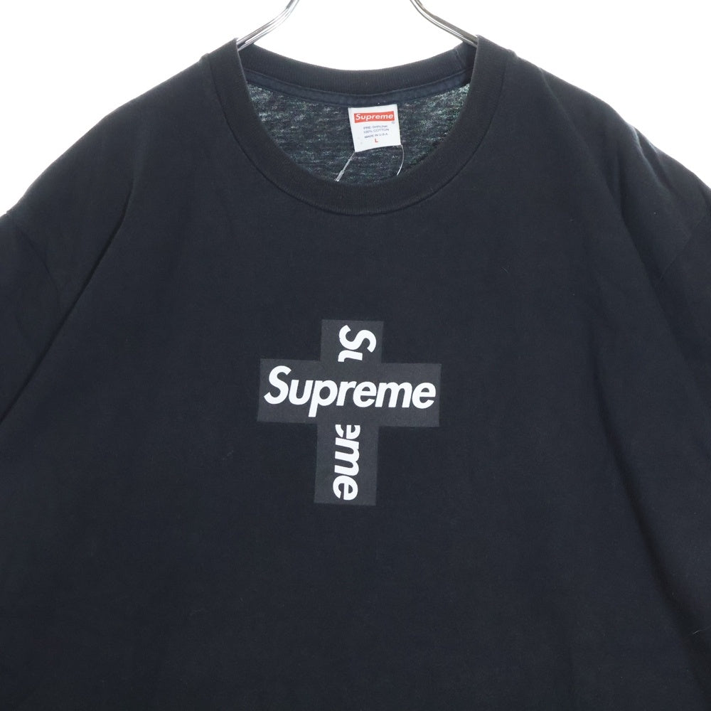 SUPREME(シュプリーム) 20SS Cross Box Logo Tee クロスボックスロゴ 半袖Tシャツ ブラック
