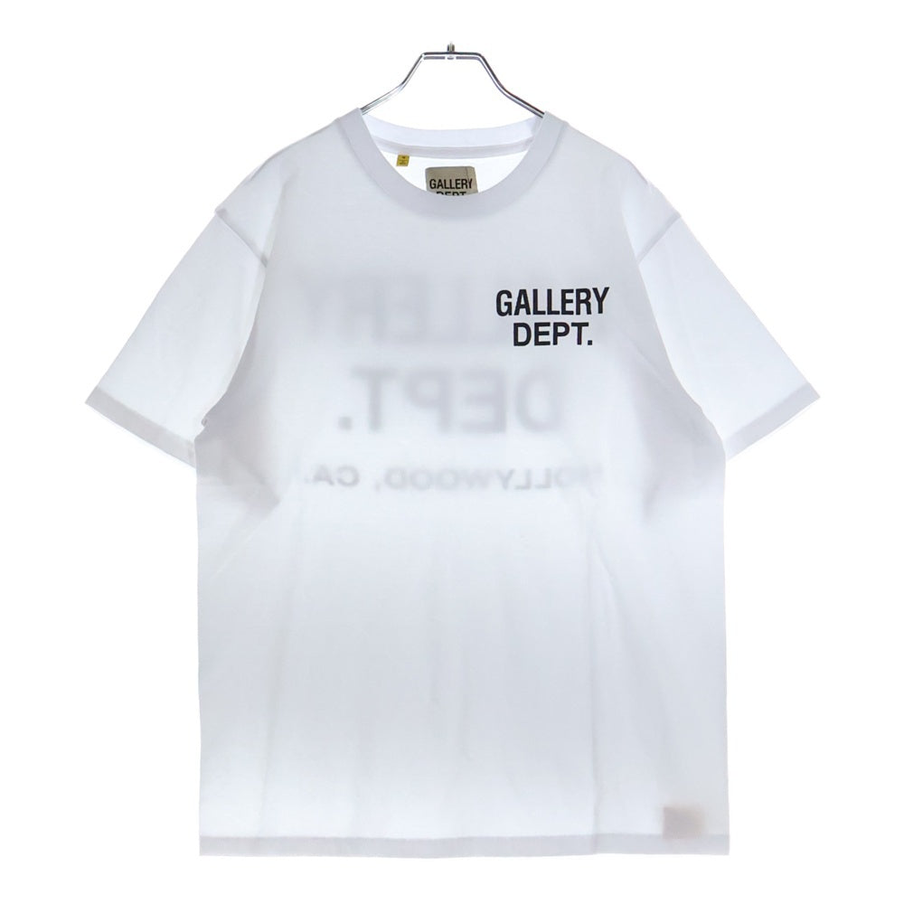 GALLERY DEPT.(ギャラリーデプト) Souvenir T-Shirt ロゴプリント半袖Tシャツ カットソー ホワイト