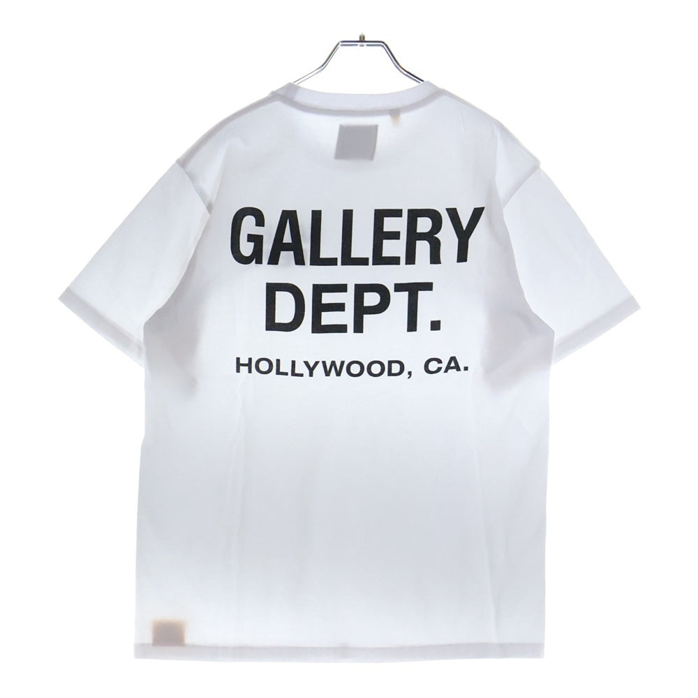 GALLERY DEPT.(ギャラリーデプト) Souvenir T-Shirt ロゴプリント半袖Tシャツ カットソー ホワイト