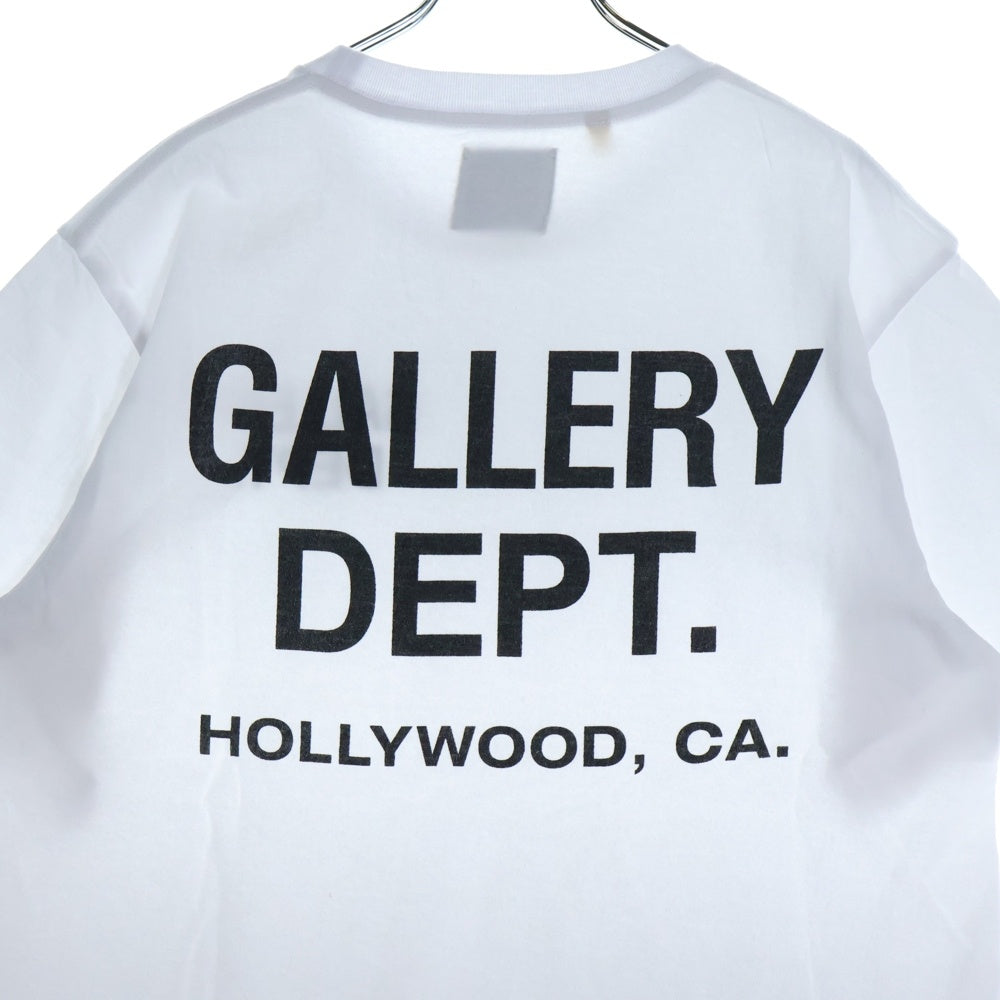 GALLERY DEPT.(ギャラリーデプト) Souvenir T-Shirt ロゴプリント半袖Tシャツ カットソー ホワイト