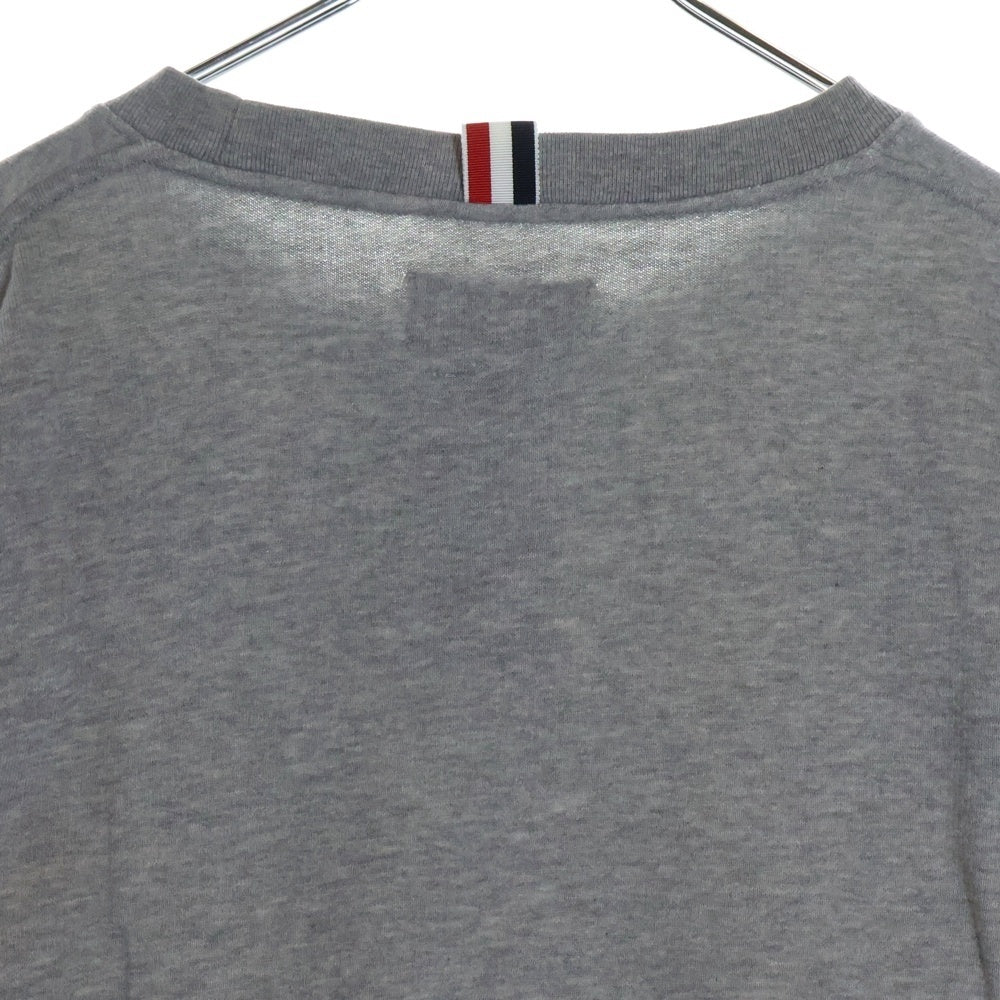 THOM BROWNE(トムブラウン) Sweatshirt クルーネックスウェットトレーナー グレー MJT006AK5140
