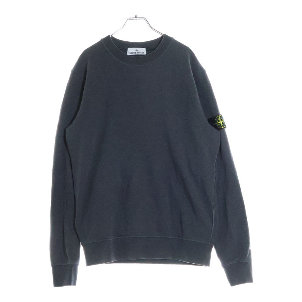 STONE ISLAND(ストーンアイランド) Sweatshirt ロゴワッペン クルーネックスウェットトレーナー グレー 101563051