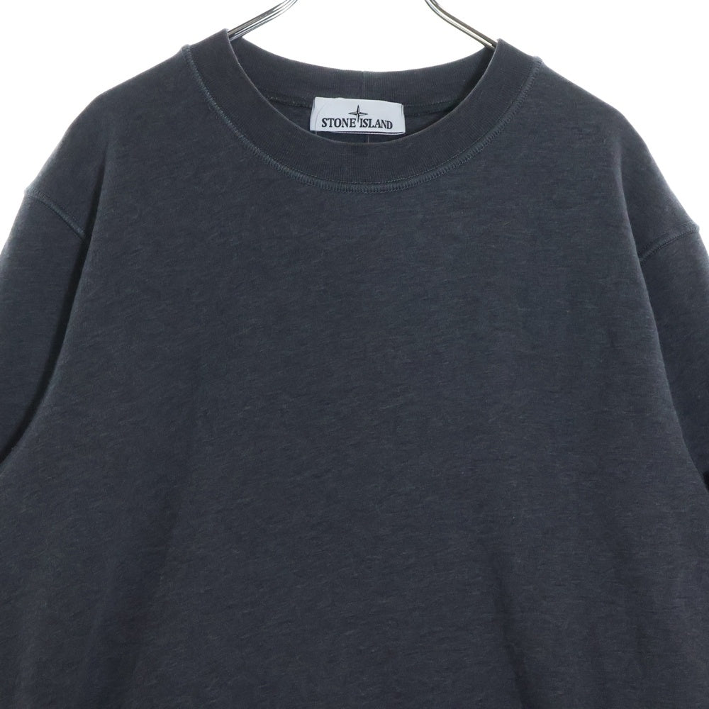 STONE ISLAND(ストーンアイランド) Sweatshirt ロゴワッペン クルーネックスウェットトレーナー グレー 101563051