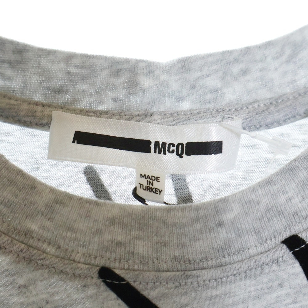 Alexander McQueen(アレキサンダーマックイーン) Swallow Printing T-Shirt 半袖Tシャツ グレー 291571 RLT86