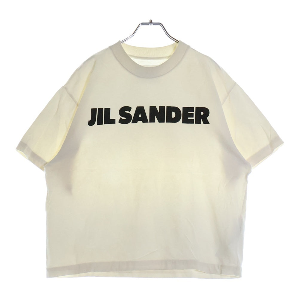 JIL SANDER(ジルサンダー) T-Shirt ロゴプリント 半袖Tシャツ ホワイト JSCU707050 WU248708