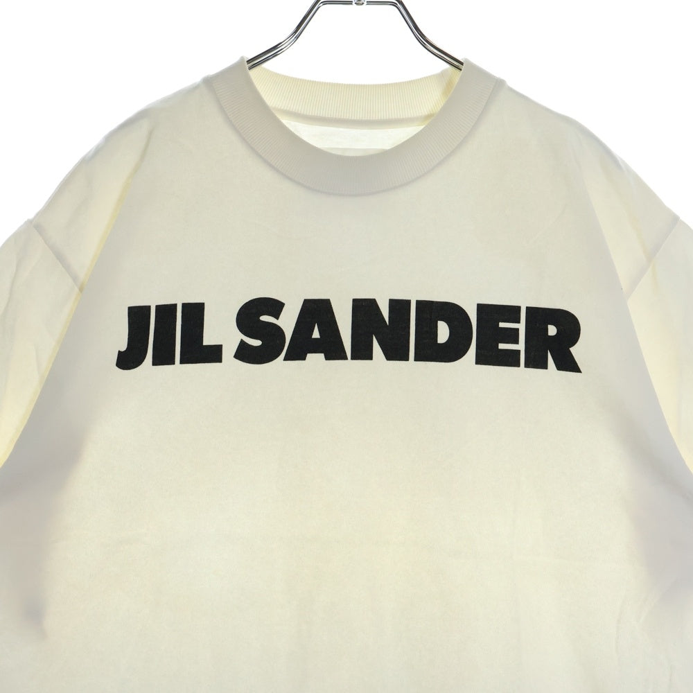 JIL SANDER(ジルサンダー) T-Shirt ロゴプリント 半袖Tシャツ ホワイト JSCU707050 WU248708