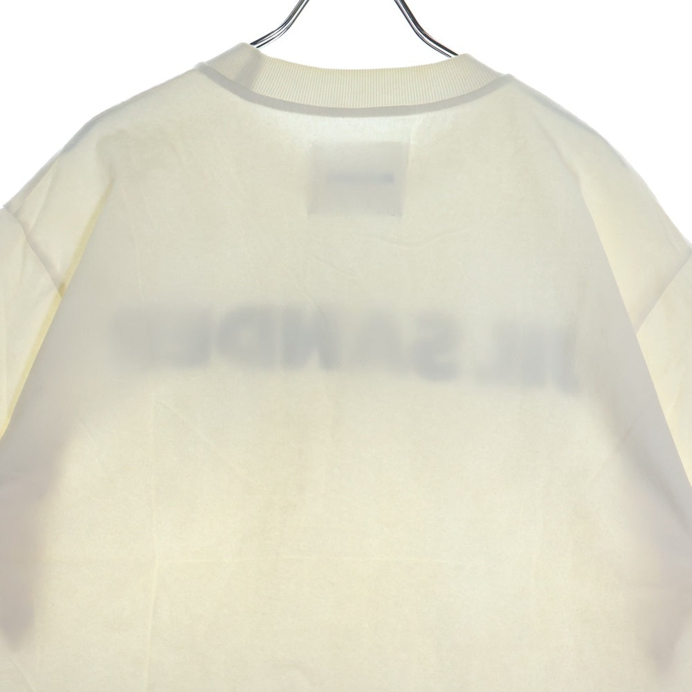 JIL SANDER(ジルサンダー) T-Shirt ロゴプリント 半袖Tシャツ ホワイト JSCU707050 WU248708