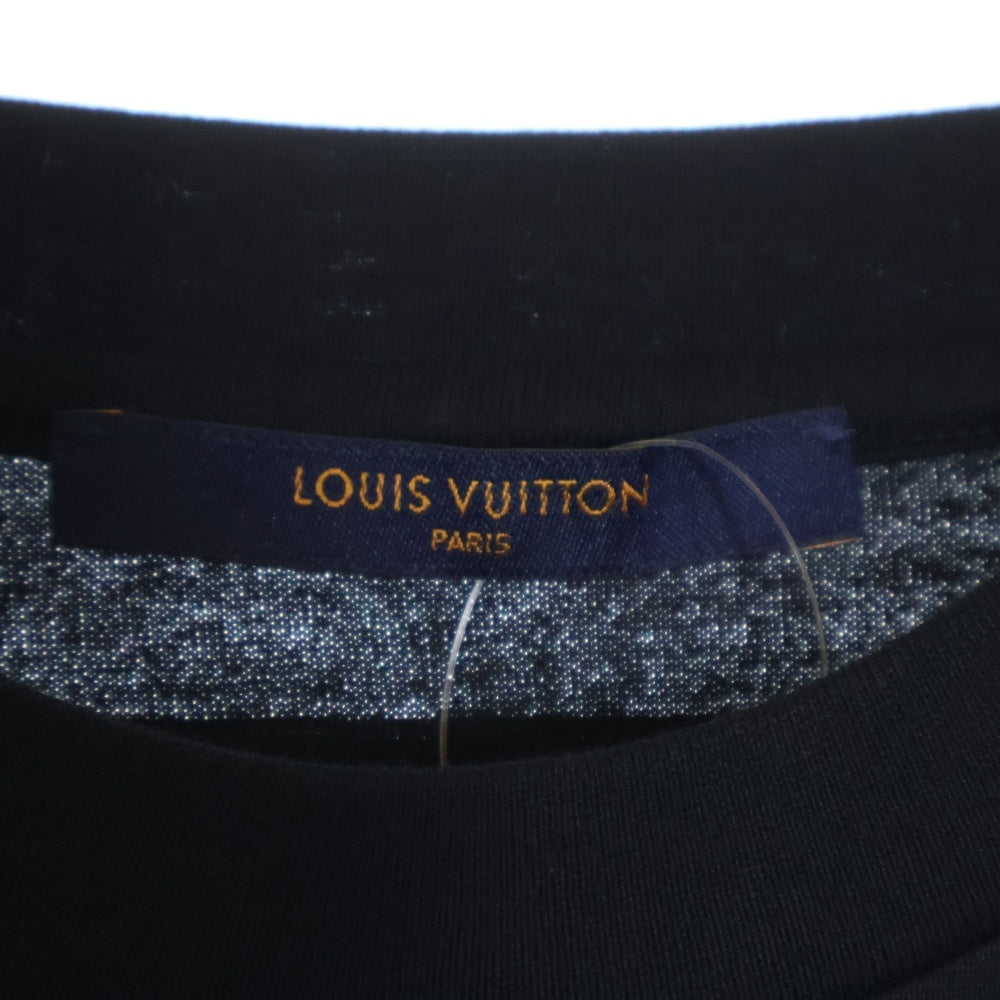 LOUIS VUITTON(ルイヴィトン) 23SS LVコンサートプリント 半袖Tシャツ ブラック RM231M NPG HOY10W