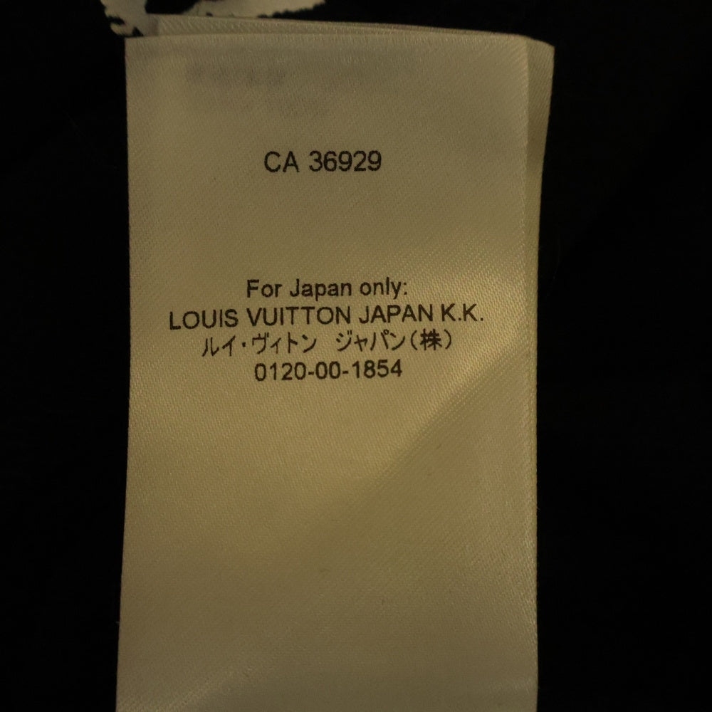 LOUIS VUITTON(ルイヴィトン) 23SS LVコンサートプリント 半袖Tシャツ ブラック RM231M NPG HOY10W
