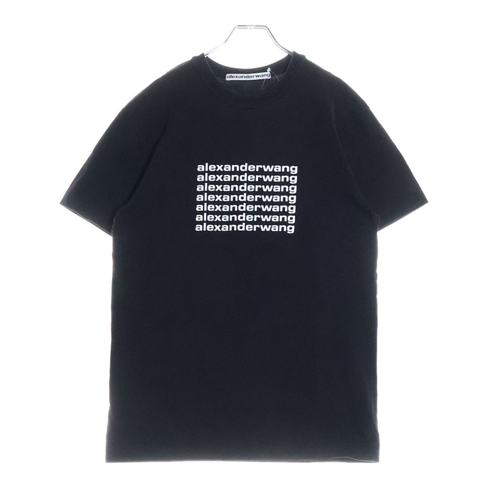 ALEXANDER WANG(アレキサンダーワン) Shenzhen限定 Logo T-Shirt ロゴプリント 半袖Tシャツ ブラック