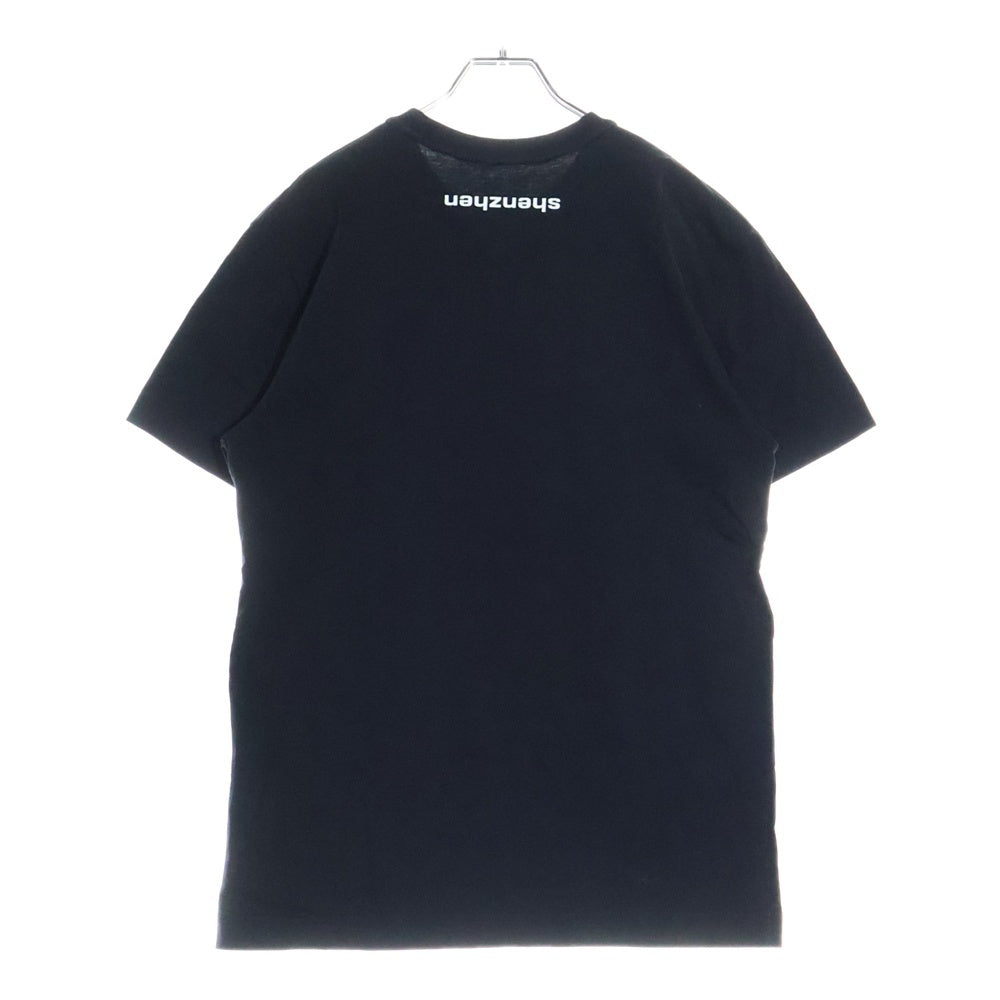 ALEXANDER WANG(アレキサンダーワン) Shenzhen限定 Logo T-Shirt ロゴプリント 半袖Tシャツ ブラック