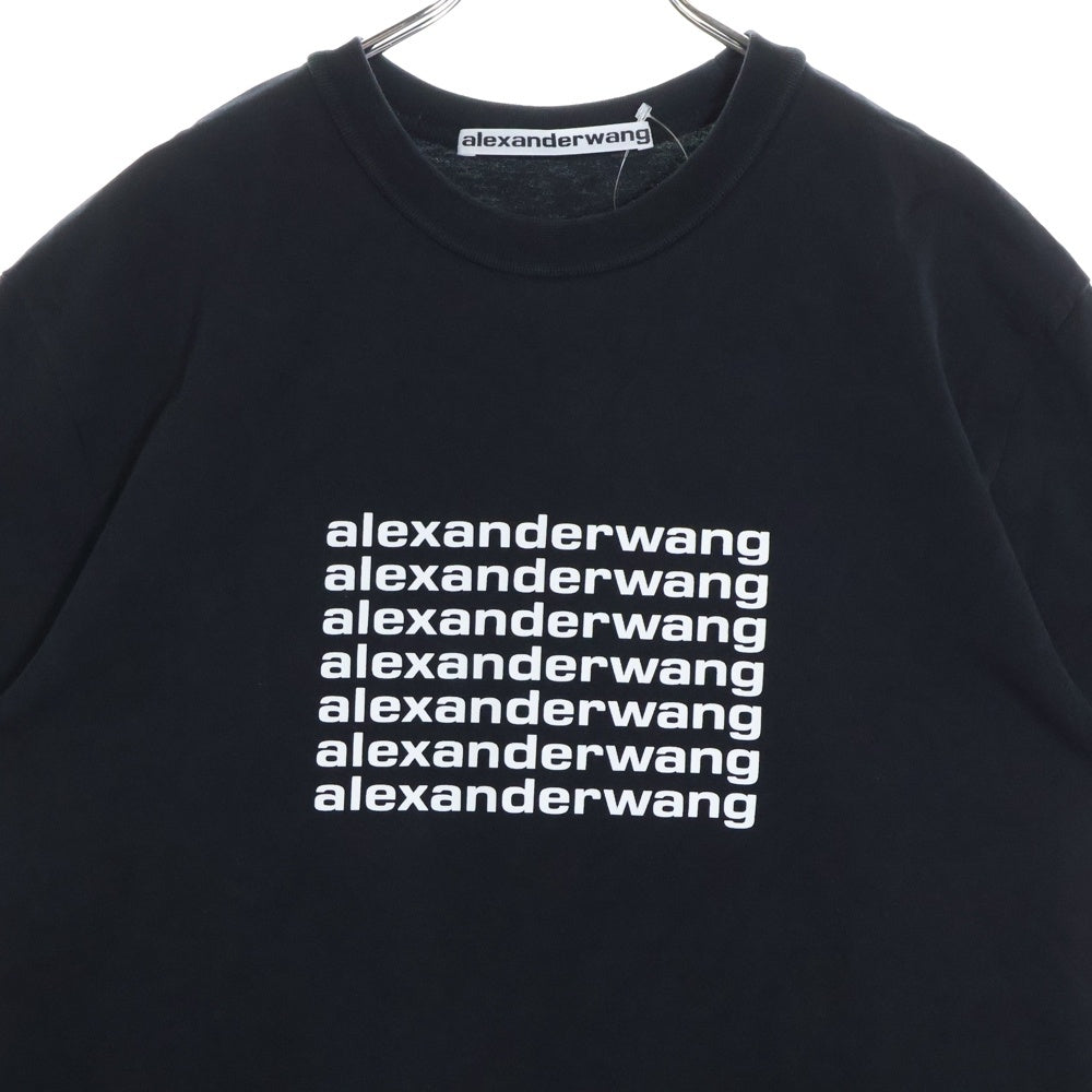 ALEXANDER WANG(アレキサンダーワン) Shenzhen限定 Logo T-Shirt ロゴプリント 半袖Tシャツ ブラック