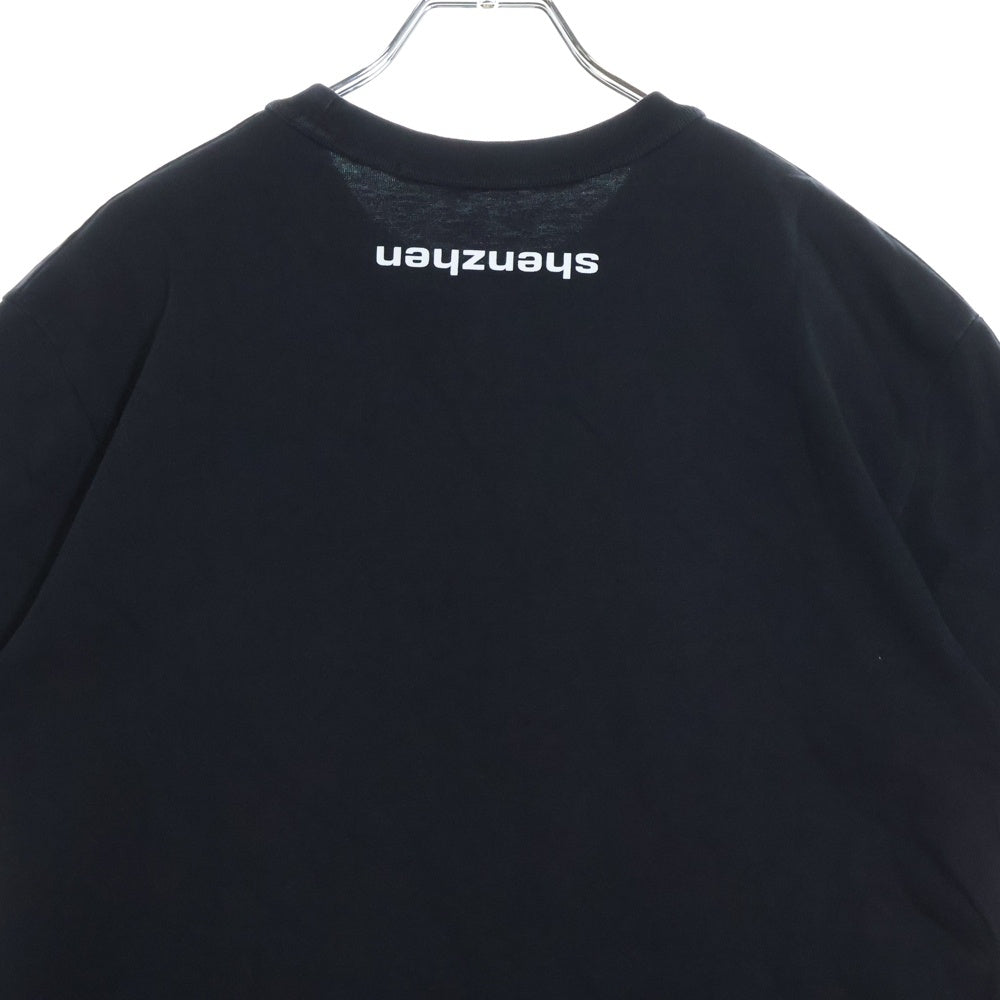 ALEXANDER WANG(アレキサンダーワン) Shenzhen限定 Logo T-Shirt ロゴプリント 半袖Tシャツ ブラック