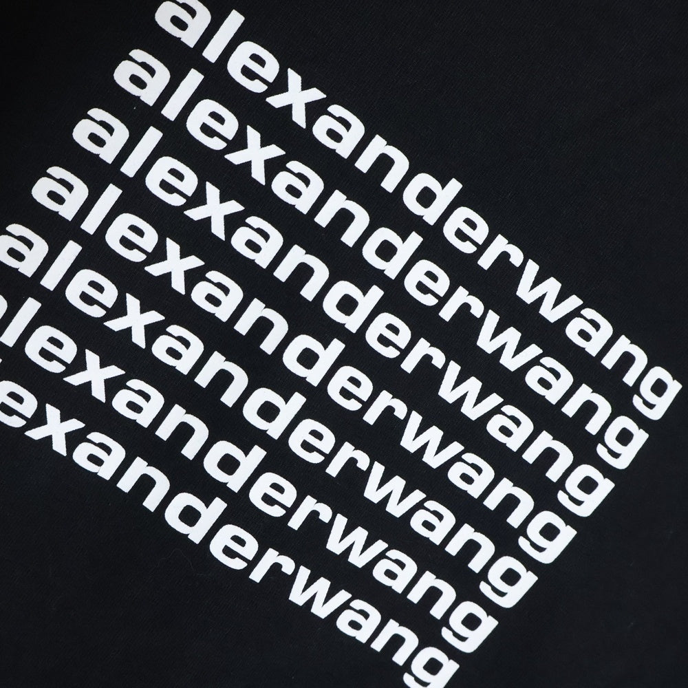 ALEXANDER WANG(アレキサンダーワン) Shenzhen限定 Logo T-Shirt ロゴプリント 半袖Tシャツ ブラック