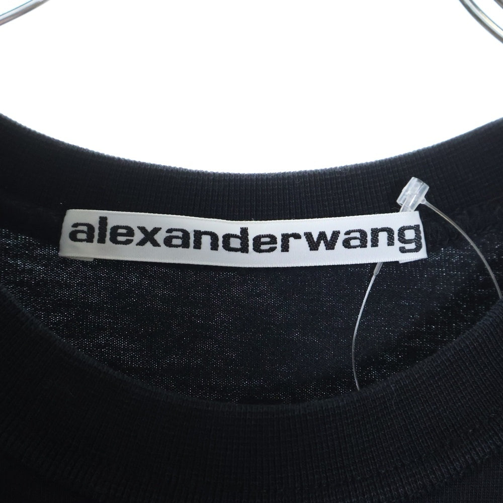 ALEXANDER WANG(アレキサンダーワン) Shenzhen限定 Logo T-Shirt ロゴプリント 半袖Tシャツ ブラック