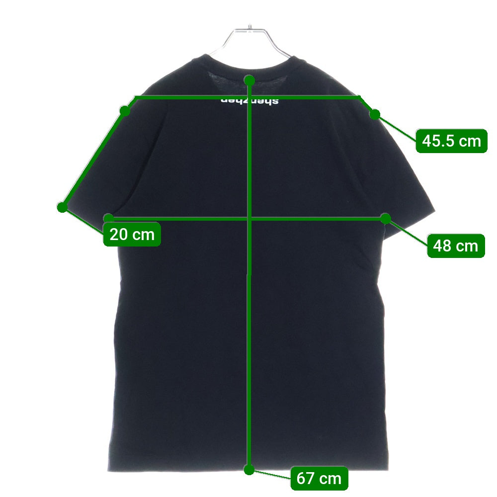 ALEXANDER WANG(アレキサンダーワン) Shenzhen限定 Logo T-Shirt ロゴプリント 半袖Tシャツ ブラック