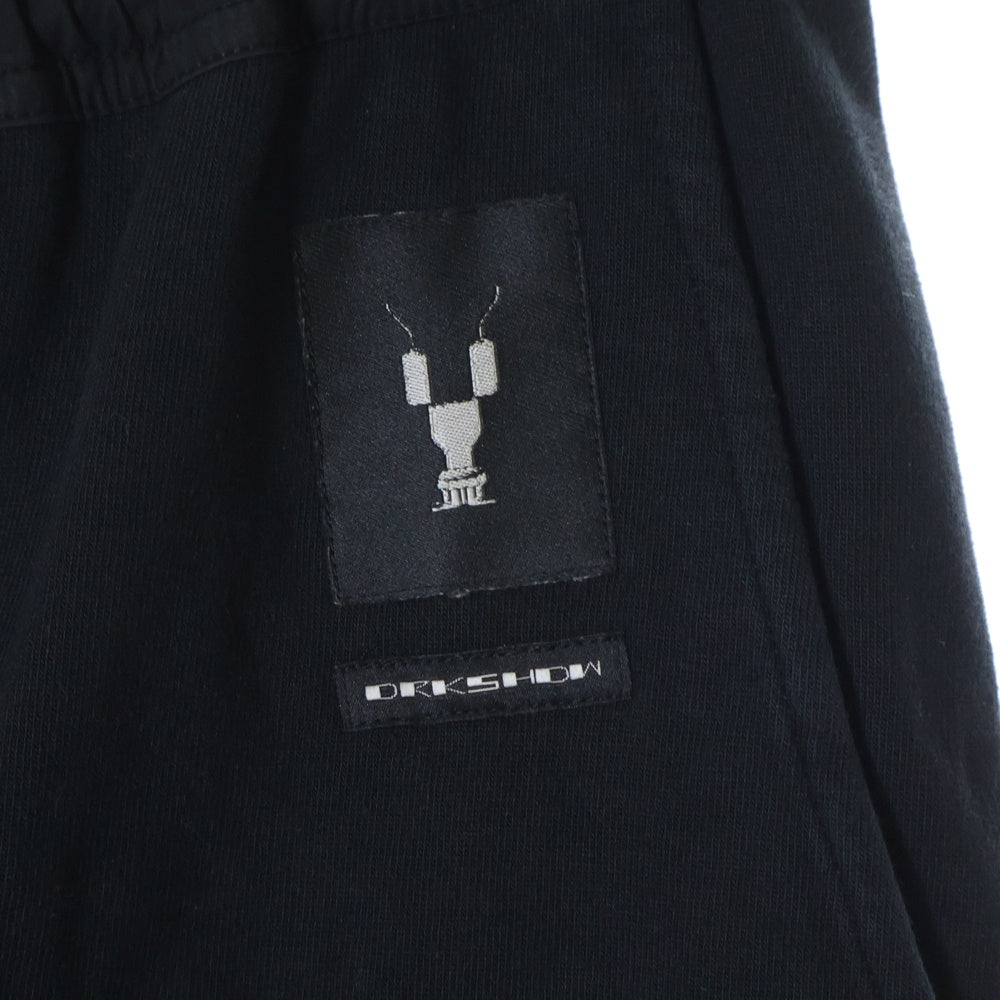DRKSHDW(ダークシャドウ) 19SS Cropped Pants クロップドパンツ ブラック DS19S4326-RIGEP8
