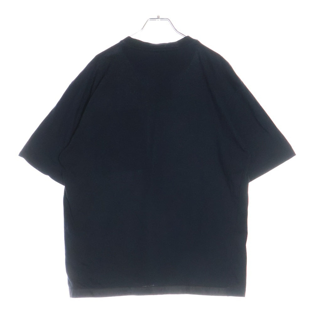 PRADA(プラダ) Re-Nylon T-Shirt リナイロン トライアングルロゴ 半袖Tシャツ ブラック UJN661 S202 1WQ5