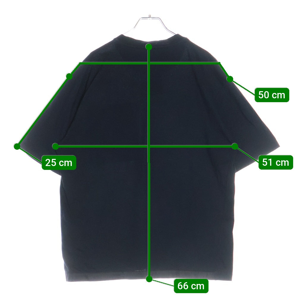 PRADA(プラダ) Re-Nylon T-Shirt リナイロン トライアングルロゴ 半袖Tシャツ ブラック UJN661 S202 1WQ5