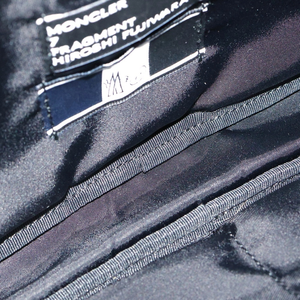 MONCLER(モンクレール) ×FRAGMENT×PORTER TOTE BAG フラグメント ポーター トートバッグ ショルダーバッグ ブラック/ホワイト E209U0061900