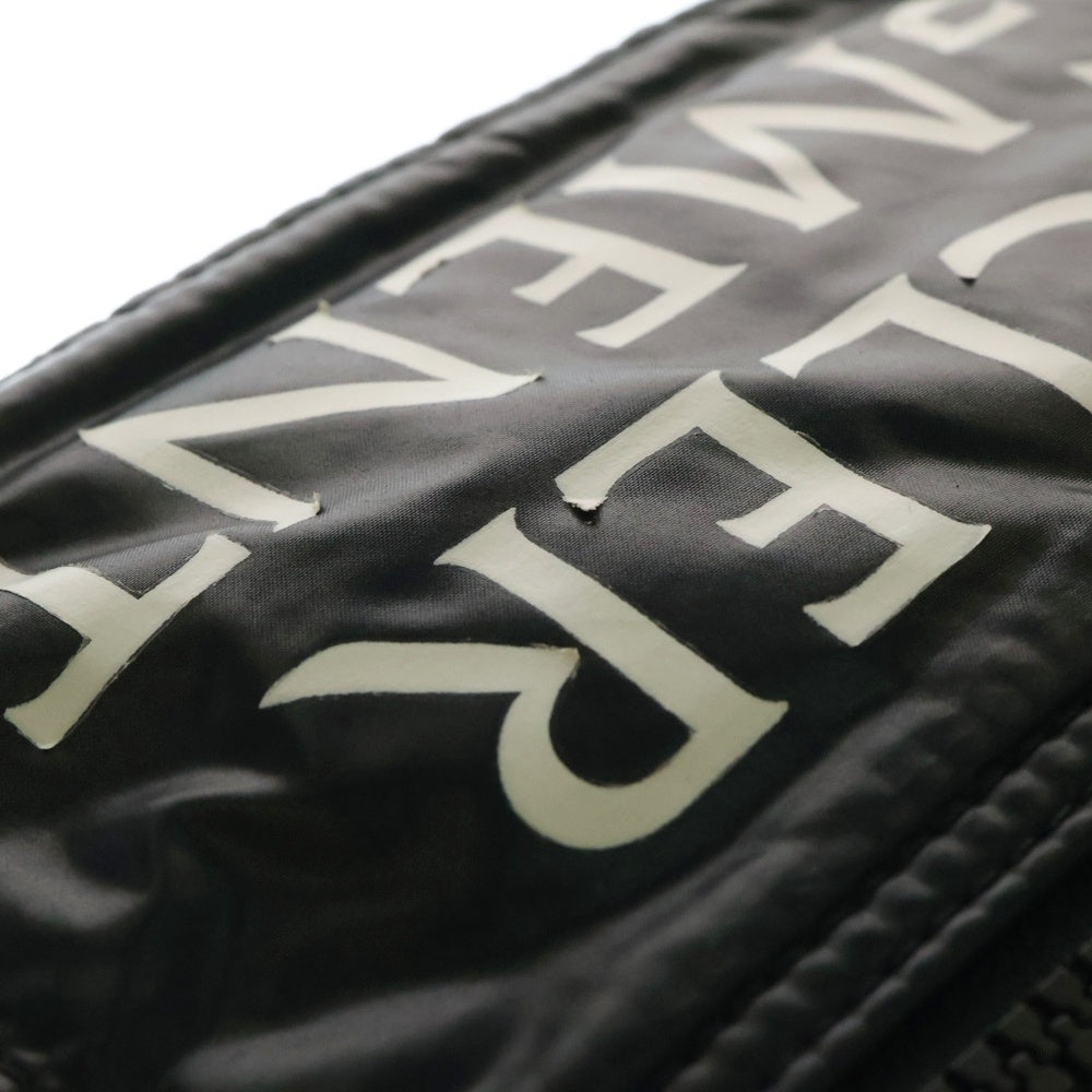 MONCLER(モンクレール) ×FRAGMENT×PORTER TOTE BAG フラグメント ポーター トートバッグ ショルダーバッグ ブラック/ホワイト E209U0061900