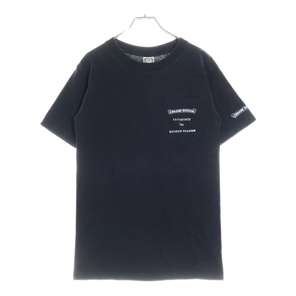 CHROME HEARTS(クロムハーツ) ×UNITED ARROWS OLD DAGGER TEE ユナイテッドアローズ オールド ダガー 半袖Tシャツ カットソー ブラック