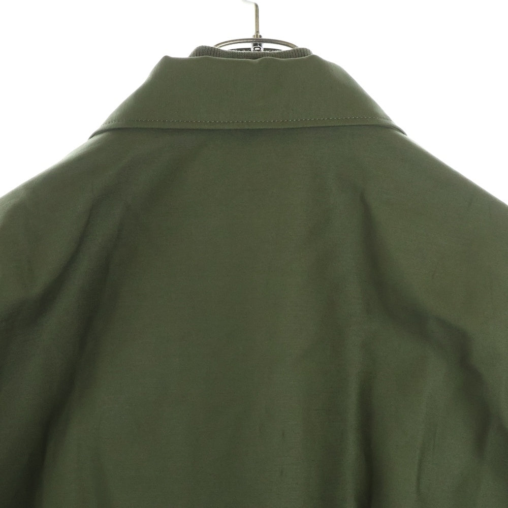 WTAPS(ダブルタップス) ×sacai Cotton Back Satin Jacket 02 ×サカイ コットンバックサテンジャケット 02 ドッキングミリタリージャケット 25-03694M オリーブ