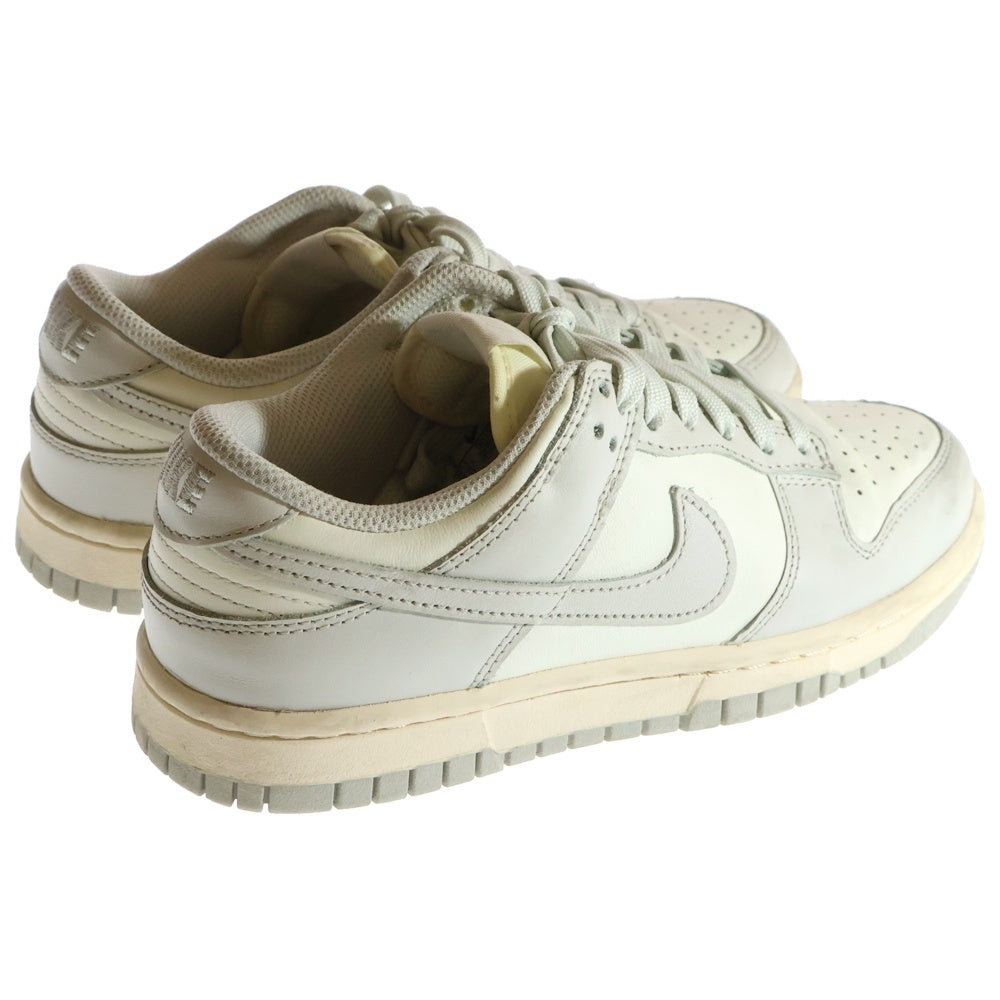 NIKE(ナイキ) WMNS DUNK LOW LIGHT BONE ダンク ロー ライトボーン ローカットスニーカー ホワイト US6/23cm DD1503-107