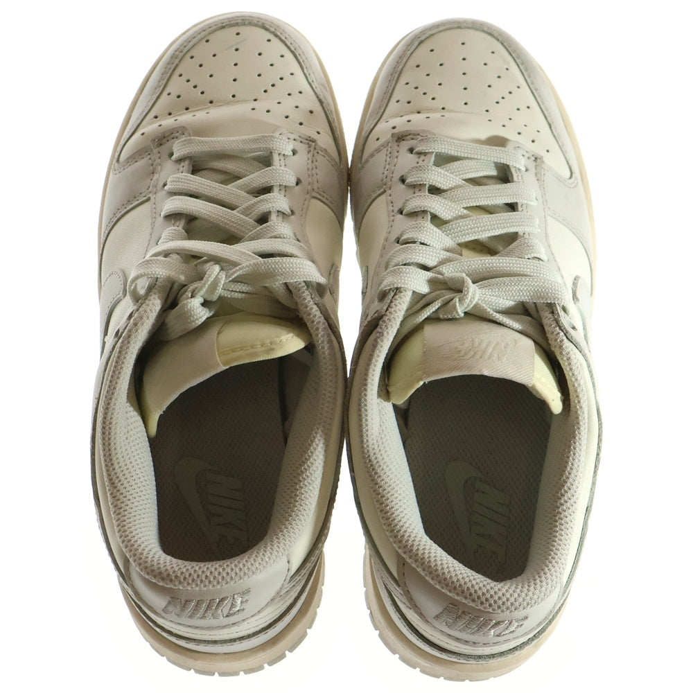 NIKE(ナイキ) WMNS DUNK LOW LIGHT BONE ダンク ロー ライトボーン ローカットスニーカー ホワイト US6/23cm DD1503-107