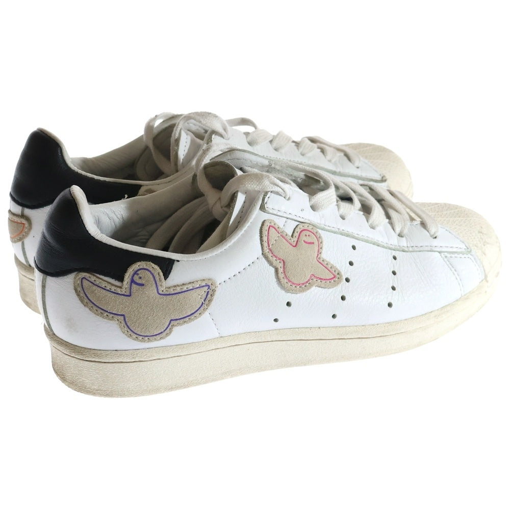 adidas(アディダス) ×MARK GONZALES GONZ Superstar ADV Shmoo マーク・ゴンザレス ゴンズ スーパースター シュムー ローカットスニーカー ホワイト US5/23cm FW8029