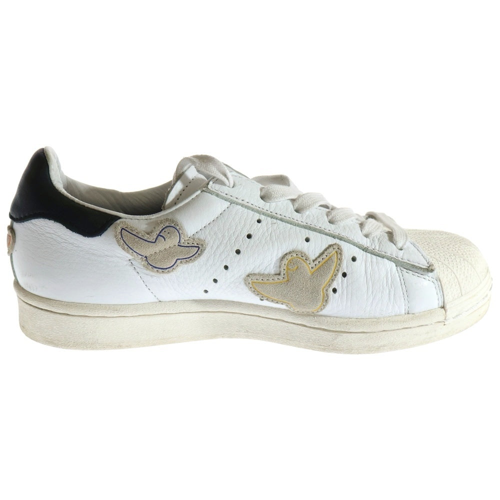 adidas(アディダス) ×MARK GONZALES GONZ Superstar ADV Shmoo マーク・ゴンザレス ゴンズ スーパースター シュムー ローカットスニーカー ホワイト US5/23cm FW8029