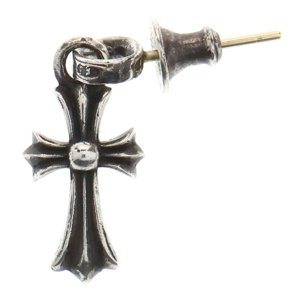 CHROME HEARTS(クロムハーツ) BBY F PPRCHN ベイビーファットクロス ドロップピアス シルバー BCA090