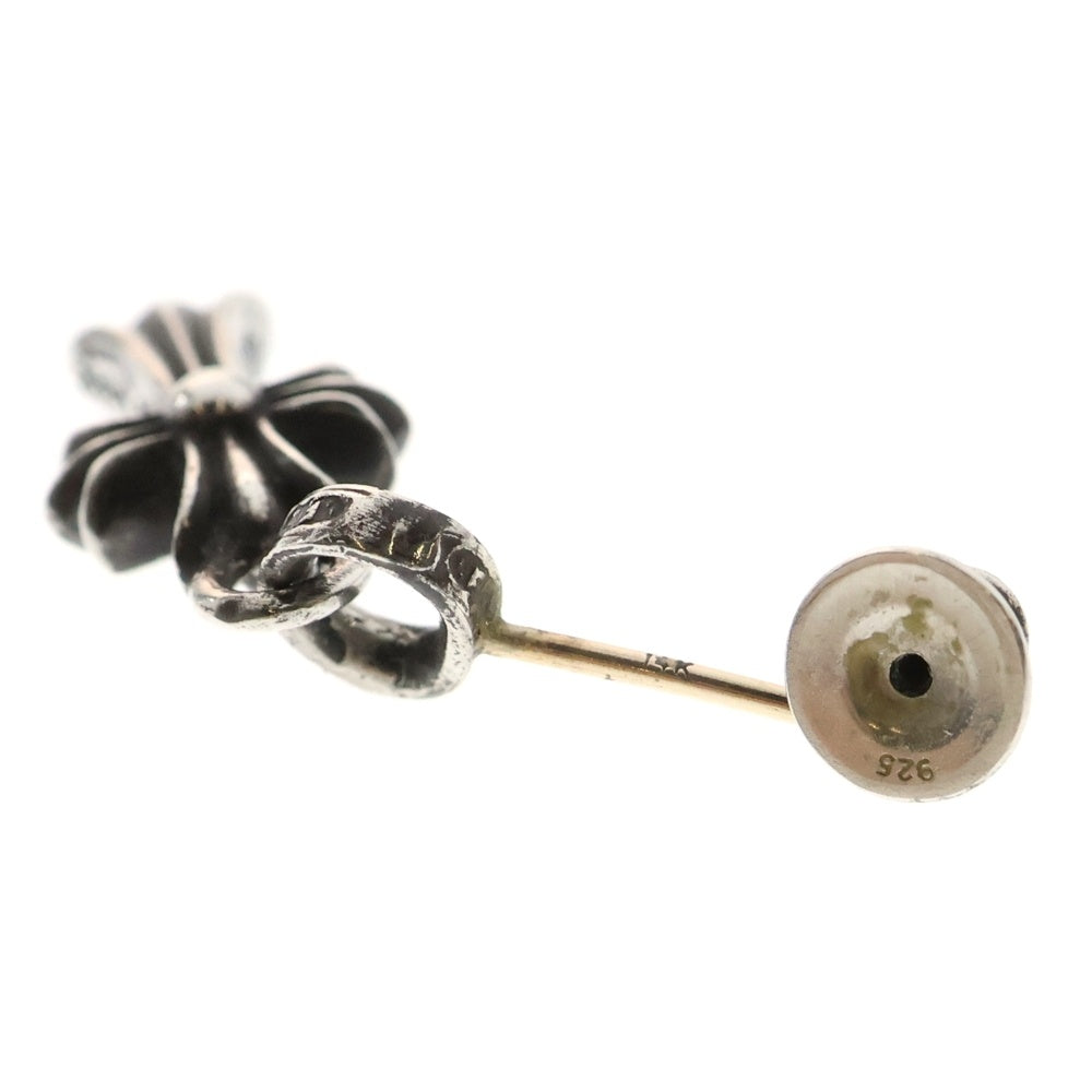 CHROME HEARTS(クロムハーツ) BBY F PPRCHN ベイビーファットクロス ドロップピアス シルバー BCA090